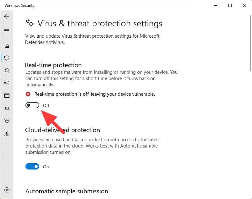 Cara Mengaktifkan & Menonaktifkan Windows Defender di Windows 10 7 protection off Cara Mengaktifkan & Menonaktifkan Windows Defender di Windows 10 7 protection off