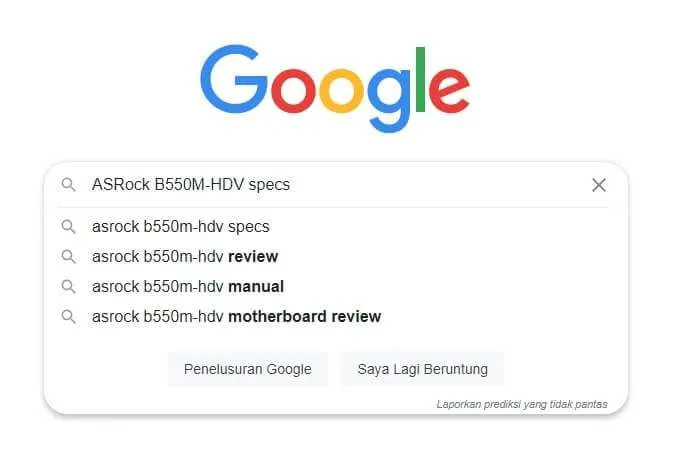 Motherboard specs Cara Mengetahui Batas Maksimal RAM Pada PC/Laptop 5 Motherboard specs