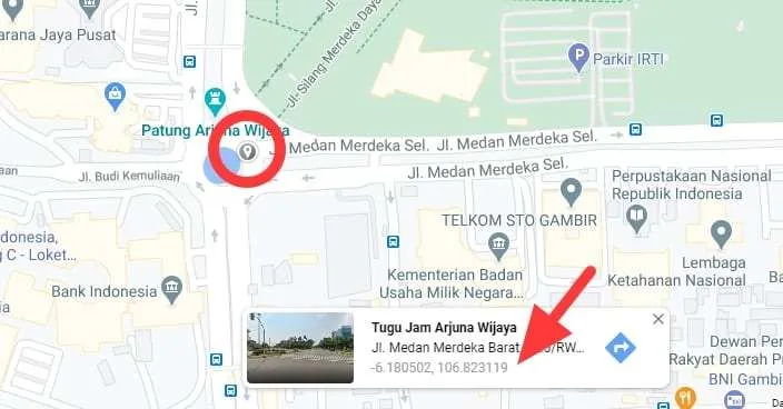 Pin Google Maps Cara Mengetahui Titik Koordinat di Google Maps 8 Pin Google Maps
