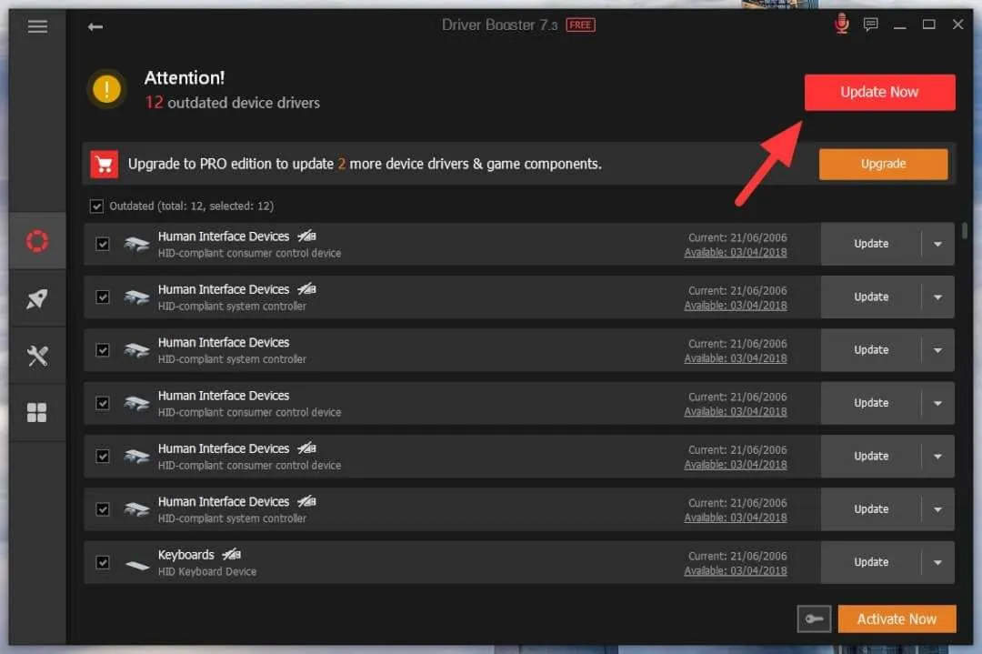 Update Now driver booster Cara Update Semua Driver Windows 10 dengan Sekali Klik 6 Update Now driver booster
