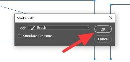 2 Cara Mudah Membuat Garis Lurus di Photoshop 11 brush ok 2 Cara Mudah Membuat Garis Lurus di Photoshop 11 brush ok