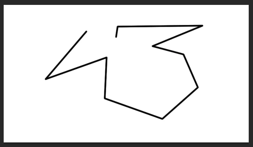2 Cara Mudah Membuat Garis Lurus di Photoshop 7 connected straightlines 2 Cara Mudah Membuat Garis Lurus di Photoshop 7 connected straightlines