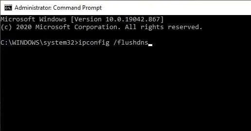 ipconfig flushdns Cara Flush DNS di Windows 10 Menggunakan CMD 6 ipconfig flushdns