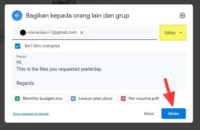 kirim 1 1 Cara Berbagi File Dokumen yang Disimpan di Google Drive 11 kirim 1 1
