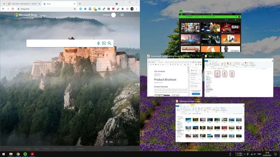 other half Cara Menggunakan Split Screen Windows 10 Agar Lebih Produktif 5 other half