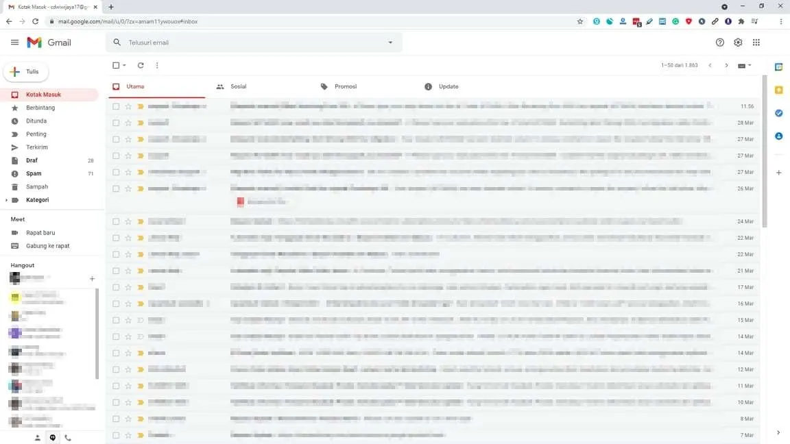 Cara Mudah Membuat Signature Pada Akhir Email di Gmail 3 Gmail PC 1 1 Cara Mudah Membuat Signature Pada Akhir Email di Gmail 3 Gmail PC 1 1