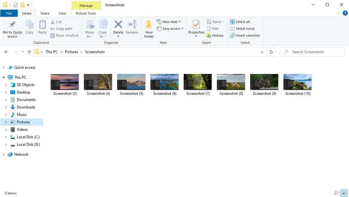 Pictures Screenshots 3 Cara Melihat Hasil Screenshot di PC/Laptop Windows 18 Pictures Screenshots