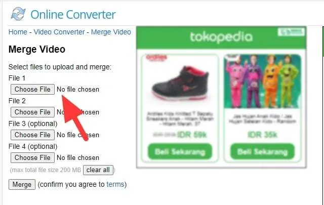 3 Cara Menggabungkan Video Online Gratis Tanpa Watermark 4 choose file 3 Cara Menggabungkan Video Online Gratis Tanpa Watermark 4 choose file