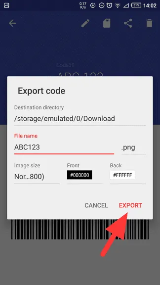 export barcode Cara Mudah Membuat Barcode di HP Android 11 export barcode