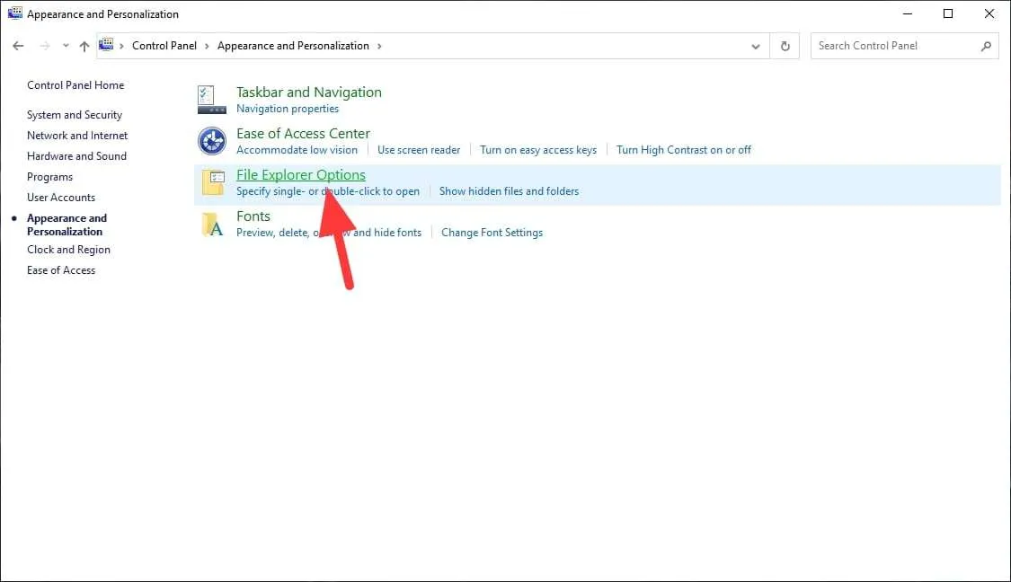 file explorer options Cara Munculkan Kembali File Yang 'Hidden' di Windows 10 file explorer options