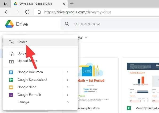 folder 1 Cara Membuat Folder Baru di Google Drive Android & PC 8 folder 1