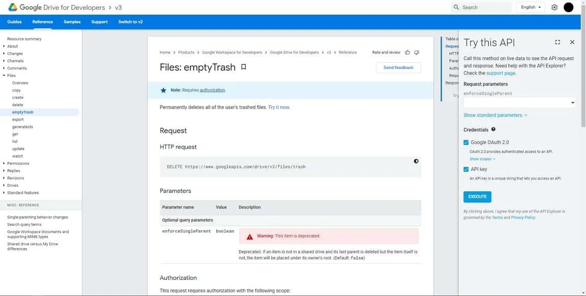 google drive for developers Cara Hapus Semua File Sampah Google Drive Sekaligus 3 google drive for developers