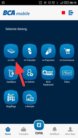 Cara Melihat Riwayat Transaksi Rekening di Aplikasi BCA Mobile 5 m info Cara Melihat Riwayat Transaksi Rekening di Aplikasi BCA Mobile 5 m info