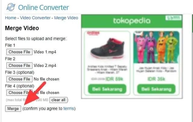 3 Cara Menggabungkan Video Online Gratis Tanpa Watermark 6 merge 2 3 Cara Menggabungkan Video Online Gratis Tanpa Watermark 6 merge 2