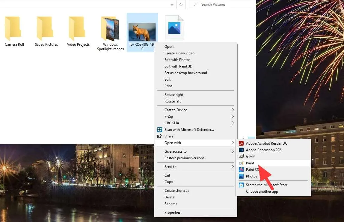 3 Cara Mengubah Resolusi Foto di Laptop Tanpa Instal Aplikasi 3 open with paint 3 Cara Mengubah Resolusi Foto di Laptop Tanpa Instal Aplikasi 3 open with paint