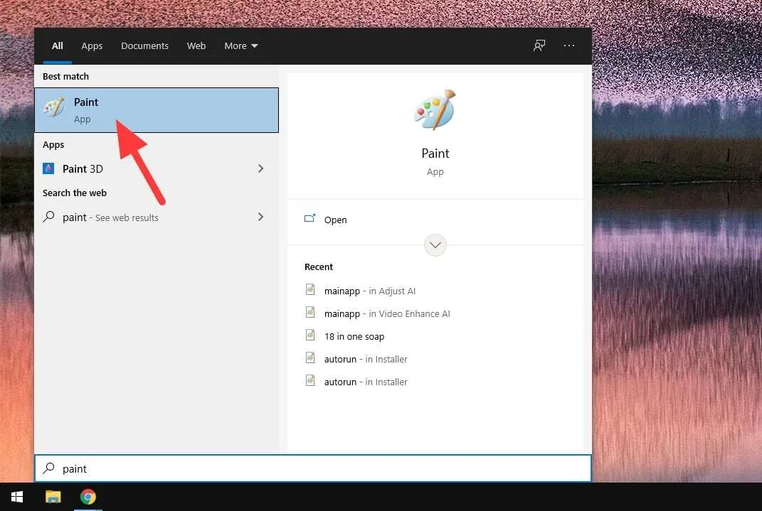 paint 1 3 Cara Melihat Hasil Screenshot di PC/Laptop Windows 12 paint 1
