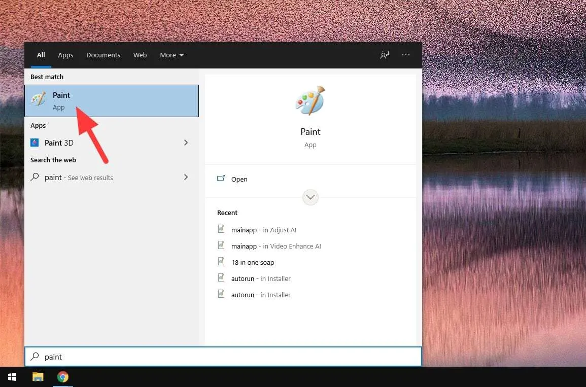 paint 3 Cara Melihat Hasil Screenshot di PC/Laptop Windows 4 paint