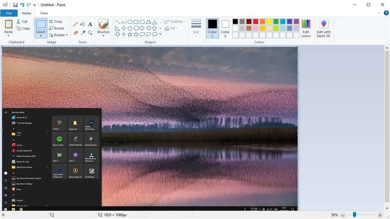 paste screenshot 3 Cara Melihat Hasil Screenshot di PC/Laptop Windows 6 paste screenshot