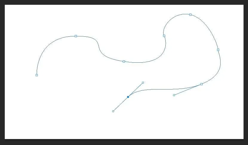 Cara Membuat Garis Melengkung di Photoshop dengan Rapi 5 pen tool curves Cara Membuat Garis Melengkung di Photoshop dengan Rapi 5 pen tool curves