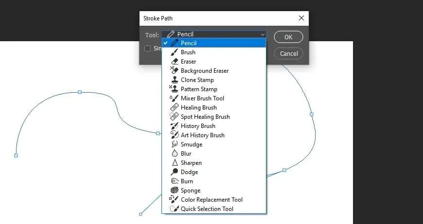 Cara Membuat Garis Melengkung di Photoshop dengan Rapi 7 select tools Cara Membuat Garis Melengkung di Photoshop dengan Rapi 7 select tools