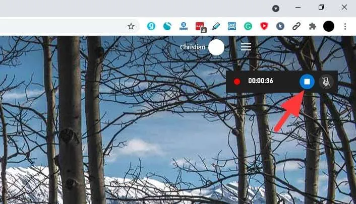 stop recording Cara Merekam Layar PC/laptop Windows 10 Tanpa Aplikasi Tambahan 8 stop recording