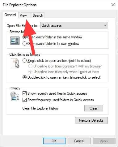 view Cara Munculkan Kembali File Yang 'Hidden' di Windows 11 view