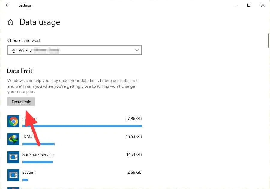 enter limit 5 Cara Sederhana yang Membuat Windows 10 Jadi Hemat Kuota 10 enter limit
