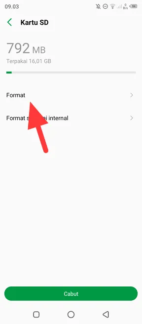 format 1 2+1 Cara Format Kartu SD Langsung di HP Android Kamu 12 format 1