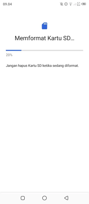 proses format 1 2+1 Cara Format Kartu SD Langsung di HP Android Kamu 14 proses format 1
