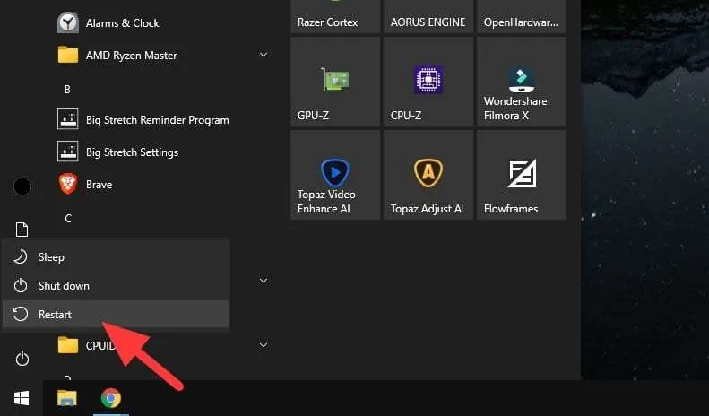 restart pc 2 Cara Buat PIN Windows 10 Agar Login ke Laptop Lebih Cepat 9 restart pc 2