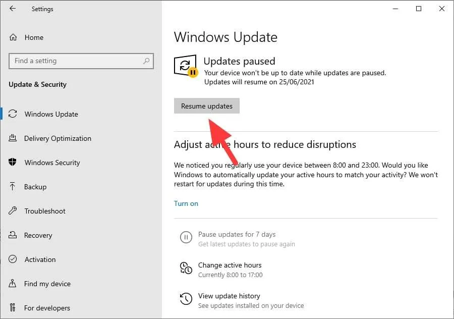 resume updates 1 5 Cara Sederhana yang Membuat Windows 10 Jadi Hemat Kuota 24 resume updates 1