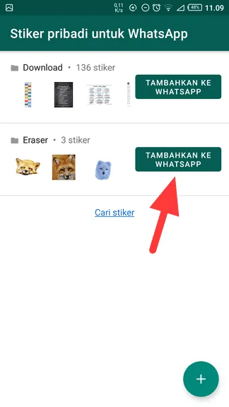 Cara Mudah Membuat Stiker WhatsApp dengan Foto Sendiri 12 tambahkan ke whatsapp Cara Mudah Membuat Stiker WhatsApp dengan Foto Sendiri 12 tambahkan ke whatsapp
