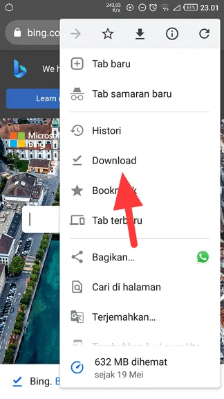 Cara Menyimpan Halaman Web Untuk Dibuka Offline di Chrome Android 7 download Cara Menyimpan Halaman Web Untuk Dibuka Offline di Chrome Android 7 download