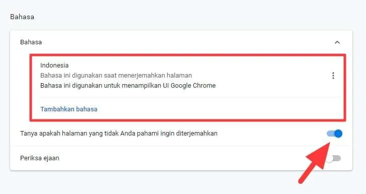 ingin terjemahkan Cara Mengaktifkan Auto-Translate di Google Chrome PC 7 ingin terjemahkan