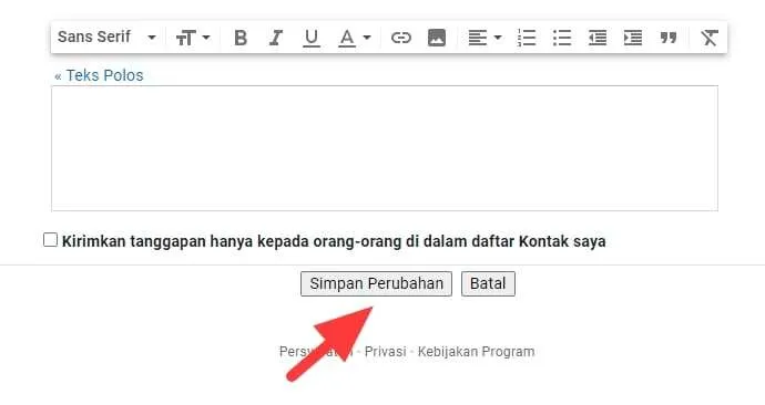 simpan perubahan 1 Cara Memasang Logo Perusahaan di Bagian Bawah Email Gmail 11 simpan perubahan 1