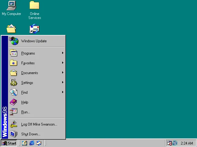 Cara Mengetahui Windows Apa yang PC/Laptop Kamu Pakai 10 Windows 98 Cara Mengetahui Windows Apa yang PC/Laptop Kamu Pakai 10 Windows 98