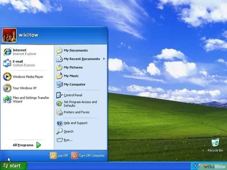 Cara Mengetahui Windows Apa yang PC/Laptop Kamu Pakai 9 Windows XP Start Cara Mengetahui Windows Apa yang PC/Laptop Kamu Pakai 9 Windows XP Start