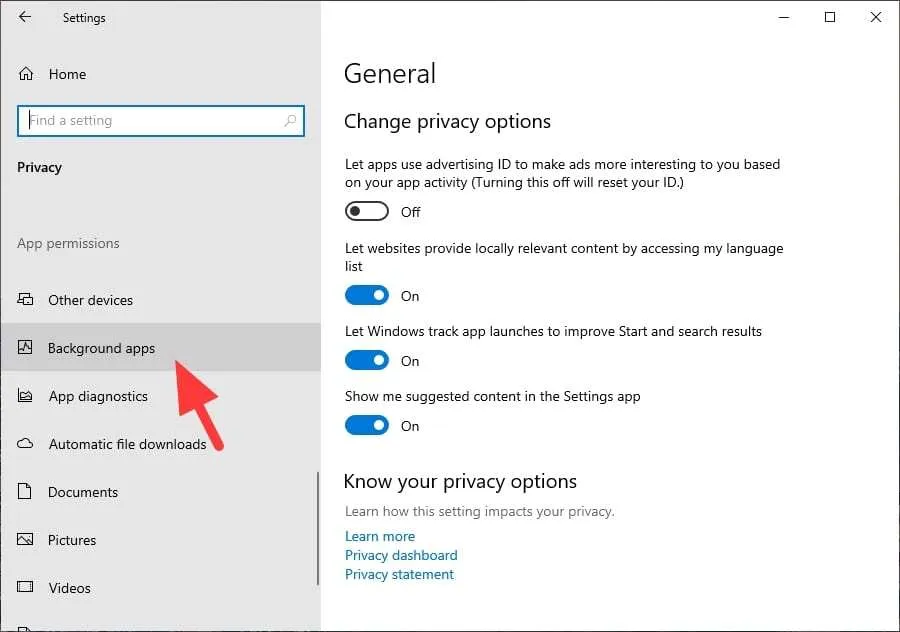 6 Cara Mempercepat Booting Windows 10 Dalam Hitungan Detik 9 background apps 4 6 Cara Mempercepat Booting Windows 10 Dalam Hitungan Detik 9 background apps 4
