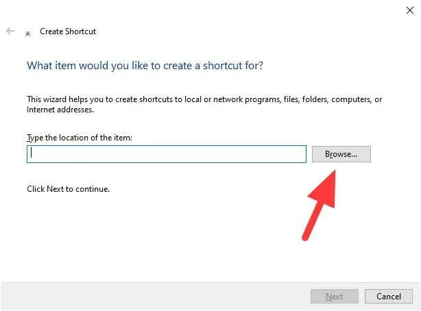 5 Cara Membuat Shortcut Aplikasi/Folder di Desktop Windows 10 12 browse 2 5 Cara Membuat Shortcut Aplikasi/Folder di Desktop Windows 10 12 browse 2