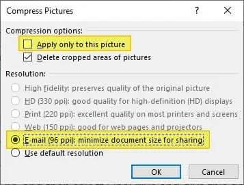compress pictures 3 Cara Kompres Dokumen Word Hingga 80% Dengan Trik Ini 6 compress pictures 3