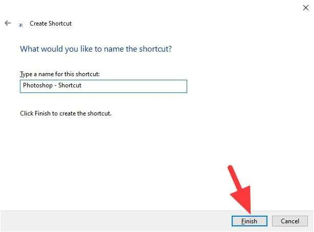 5 Cara Membuat Shortcut Aplikasi/Folder di Desktop Windows 10 15 finish 3 5 Cara Membuat Shortcut Aplikasi/Folder di Desktop Windows 10 15 finish 3