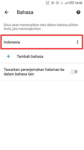 Cara Mengaktifkan Auto-Translate di Google Chrome Android 6 indonesia Cara Mengaktifkan Auto-Translate di Google Chrome Android 6 indonesia