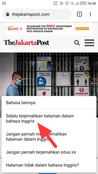 Cara Mengaktifkan Auto-Translate di Google Chrome Android 10 opsi terjemahan chrome Cara Mengaktifkan Auto-Translate di Google Chrome Android 10 opsi terjemahan chrome