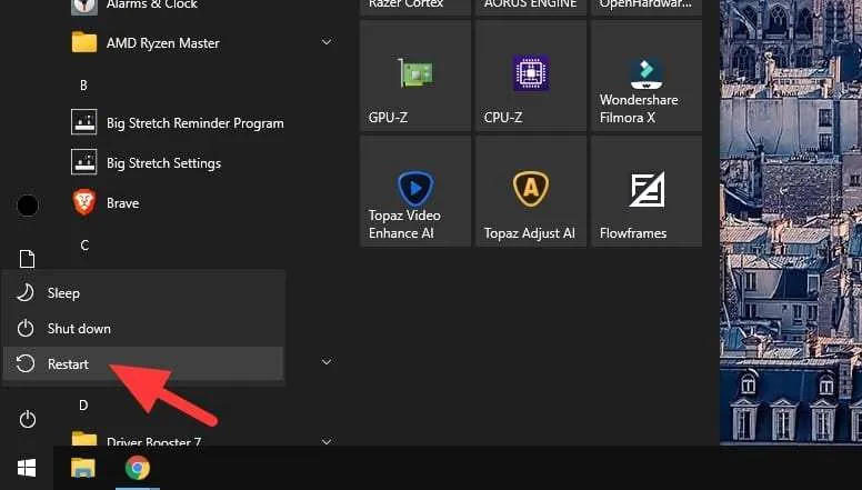 6 Cara Mempercepat Booting Windows 10 Dalam Hitungan Detik 11 restart 5 6 Cara Mempercepat Booting Windows 10 Dalam Hitungan Detik 11 restart 5