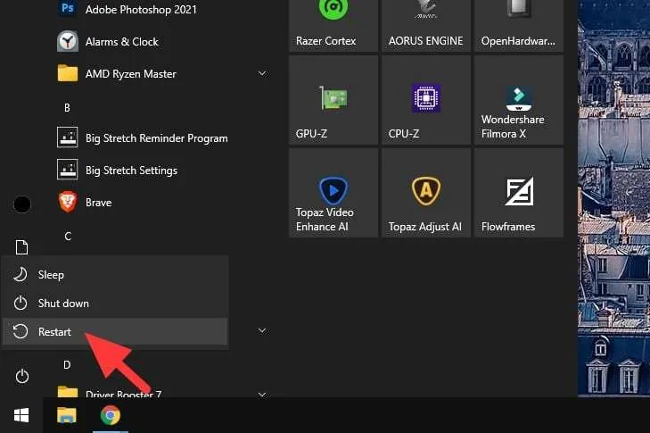 6 Cara Mempercepat Booting Windows 10 Dalam Hitungan Detik 6 restart pc 3 6 Cara Mempercepat Booting Windows 10 Dalam Hitungan Detik 6 restart pc 3