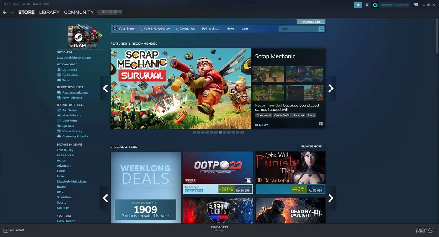 Cara Refund Game yang Dibeli di Steam Beserta Saldonya 3 steam front Cara Refund Game yang Dibeli di Steam Beserta Saldonya 3 steam front