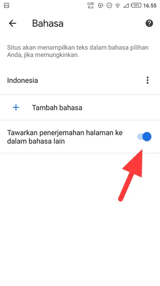 Cara Mengaktifkan Auto-Translate di Google Chrome Android 7 tawarkan penerjemahan halaman ke dalam bahasa lain Cara Mengaktifkan Auto-Translate di Google Chrome Android 7 tawarkan penerjemahan halaman ke dalam bahasa lain