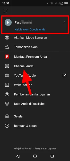 channel anda Cara Mengganti Nama Channel Youtube via Android/Laptop 4 channel anda