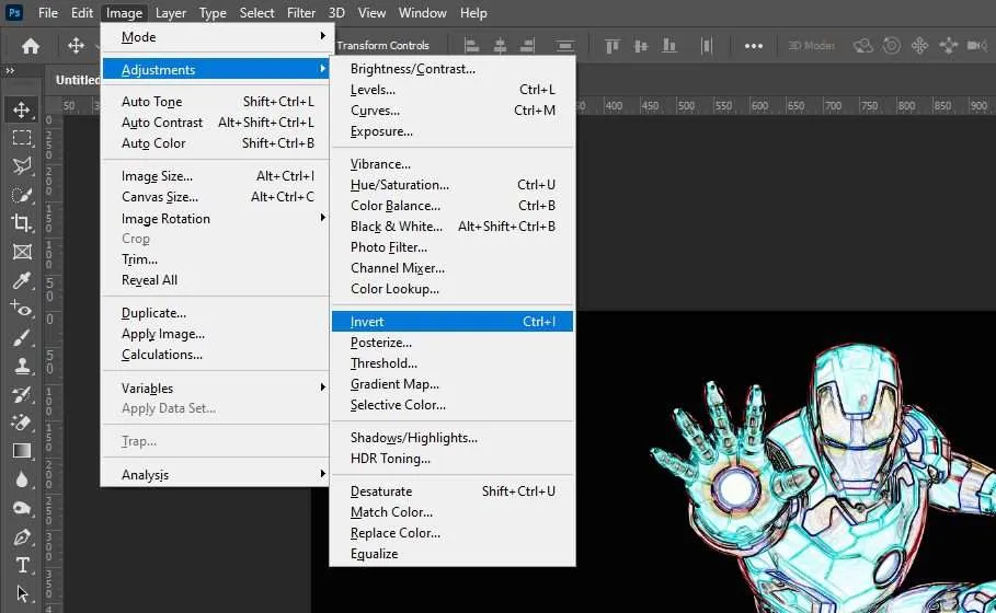 Cara Mudah Membuat Efek Kapur di Photoshop 6 image invert Cara Mudah Membuat Efek Kapur di Photoshop 6 image invert