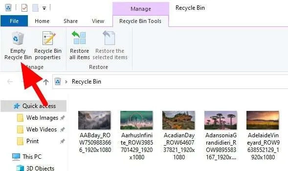 6 Cara Membuat Local Disk (C:) Tidak Penuh & Lebih Lega 4 empty recycle bin 6 Cara Membuat Local Disk (C:) Tidak Penuh & Lebih Lega 4 empty recycle bin